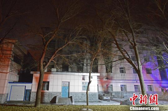 事发地——中北大学国防科技重点实验室。　武俊杰 摄